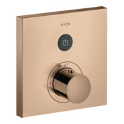 hansgrohe Fertigmontageset ShowerSelect UP-THM, 1 Verbr., eck., pol. red gold