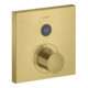 hansgrohe Fertigmontageset ShowerSelect UP-THM, 1 Verbr., eckig, brushed brass-1