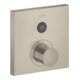 hansgrohe Fertigmontageset ShowerSelect UP-THM, 1 Verbr., eckig, brushed nickel-1