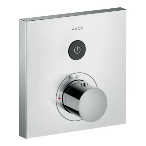 hansgrohe Fertigmontageset ShowerSelect UP-THM, 1 Verbr., eckig, Edelstahl-Optik