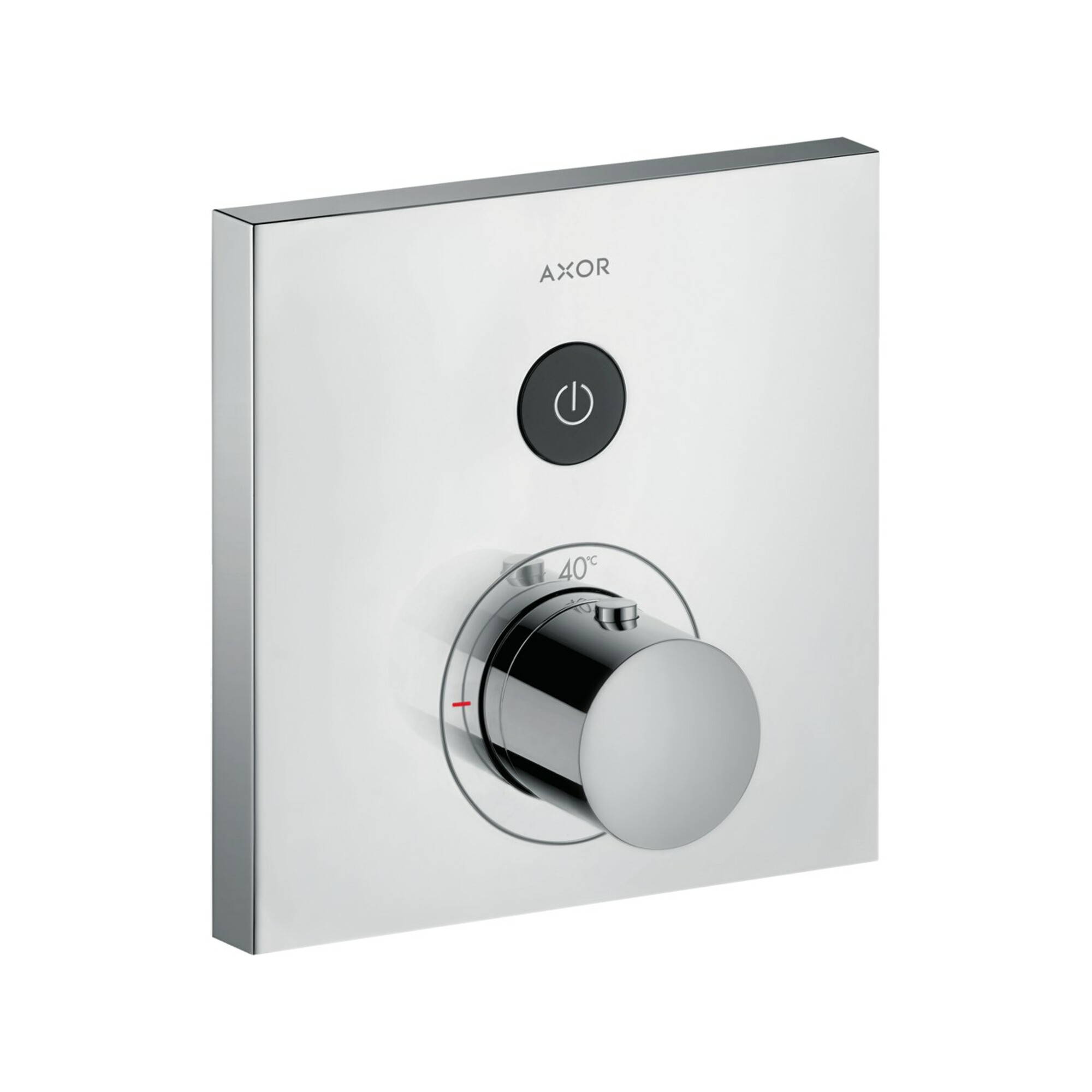 hansgrohe Fertigmontageset ShowerSelect UP-THM, 1 Verbr., eckig, Edelstahl-Optik