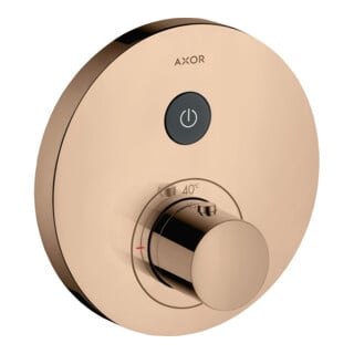 hansgrohe Fertigmontageset ShowerSelect UP-THM, 1 Verbr., rd, polished red gold