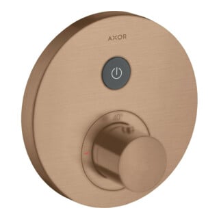 hansgrohe Fertigmontageset ShowerSelect UP-THM, 1 Verbr., rund, brushed red gold