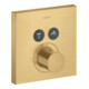 hansgrohe Fertigmontageset ShowerSelect UP-THM, 2 Verbr., eck., brush. gol optic-1