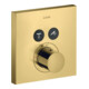 hansgrohe Fertigmontageset ShowerSelect UP-THM, 2 Verbr., eck., pol. gold optic-1