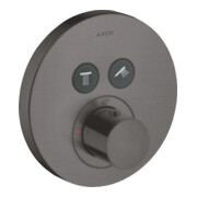 hansgrohe Fertigmontageset ShowerSelect UP-THM, 2 Verbr., rd, brush. bla chrome