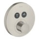 hansgrohe Fertigmontageset ShowerSelect UP-THM, 2 Verbr., rund, Edelstahl-Optik-1