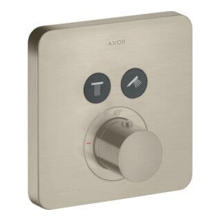 hansgrohe Fertigmontageset ShowerSelect UP-THM, 2 Verbr., Softc, brushed nickel