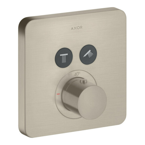 hansgrohe Fertigmontageset ShowerSelect UP-THM, 2 Verbr., Softc, brushed nickel
