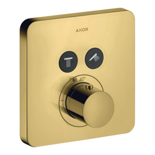 hansgrohe Fertigmontageset ShowerSelect UP-THM, 2 Verbr., Softc, pol. gold optic