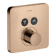 hansgrohe Fertigmontageset ShowerSelect UP-THM, 2 Verbr., Softc, pol. red gold-1