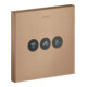 hansgrohe Fertigmontageset ShowerSelect UP-Vtl, 3 Verbr., eck., brushed red gold-1