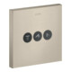 hansgrohe Fertigmontageset ShowerSelect UP-Vtl, 3 Verbr., eckig, brushed nickel-1