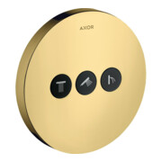 hansgrohe Fertigmontageset ShowerSelect UP-Vtl, 3 Verbr., rd, pol. gold optic