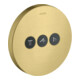 hansgrohe Fertigmontageset ShowerSelect UP-Vtl, 3 Verbr., rund, brushed brass-1