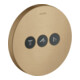 hansgrohe Fertigmontageset ShowerSelect UP-Vtl, 3 Verbr., rund, brushed bronze-1