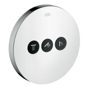 hansgrohe Fertigmontageset ShowerSelect UP-Vtl, 3 Verbr., rund, brushed nickel