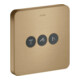 hansgrohe Fertigmontageset ShowerSelect UP-Vtl, f 3 Verbr., Softc, brush. bronze-1