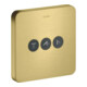 hansgrohe Fertigmontageset ShowerSelect UP-Vtl, f 3 Verbr., Softc, brushed brass-1