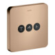 hansgrohe Fertigmontageset ShowerSelect UP-Vtl, f 3 Verbr., Softc, pol. red gold-1
