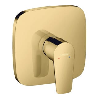 hansgrohe Fertigmontageset Talis E UP-Brause-Einhebelmischer, 1 Verbr., pol. gold optic