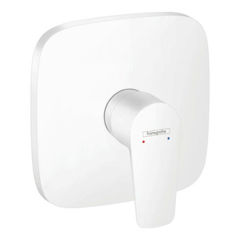 hansgrohe Fertigmontageset Talis E UP-Brause-Einhebelmischer, 1 Verbraucher, mattweiß