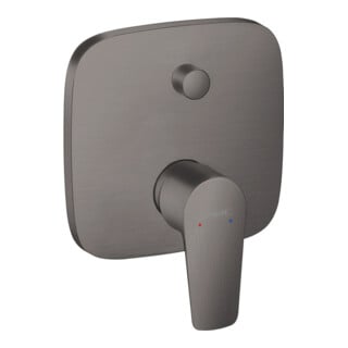 hansgrohe Fertigmontageset Talis E UP-Wannen-Einhebelmischer, brushed black chrome