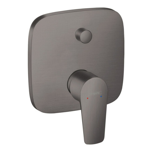 hansgrohe Fertigmontageset Talis E UP-Wannen-Einhebelmischer, brushed black chrome