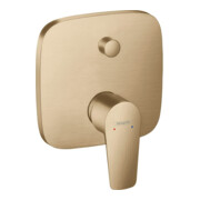 hansgrohe Fertigmontageset Talis E UP-Wannen-Einhebelmischer, brushed bronze