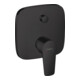 hansgrohe Fertigmontageset Talis E UP-Wannen-Einhebelmischer, mattschwarz-1