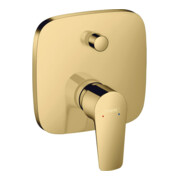 hansgrohe Fertigmontageset Talis E UP-Wannen-Einhebelmischer, polished gold optic