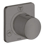hansgrohe Fertigmontageset Trio/Quattro UP-Ab- u. Umstellvent., brush. bla vc