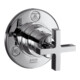 hansgrohe Fertigmontageset Trio/Quattro UP-Ab- u. Umstellvent., m Kreuz, chrom-1
