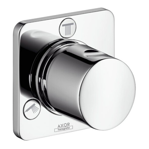hansgrohe Fertigmontageset Trio/Quattro UP-Ab- und Umstellventil, chrom