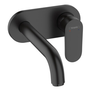 hansgrohe Fertigmontageset Vernis Blend UP-Waschtisch-Einhebelmischer, f Wd, m Ausl. 207mm, matt-sw