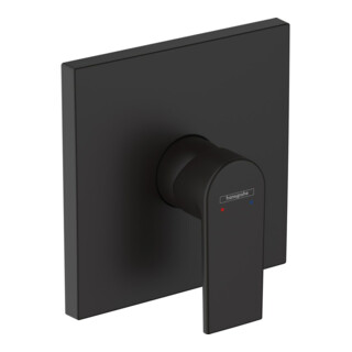 hansgrohe Fertigmontageset Vernis Shape UP-Brause-Einhebelmischer, 1 Verbr., mattschwarz
