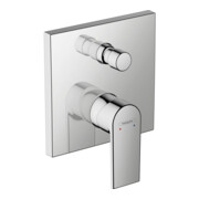 hansgrohe Fertigmontageset Vernis Shape UP-Wannen-Einhebelmischer, chrom