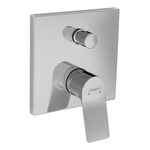 hansgrohe Fertigmontageset Vivenis UP-Wannen-Einhebelmischer, m int. Sich.Kombi, chrom