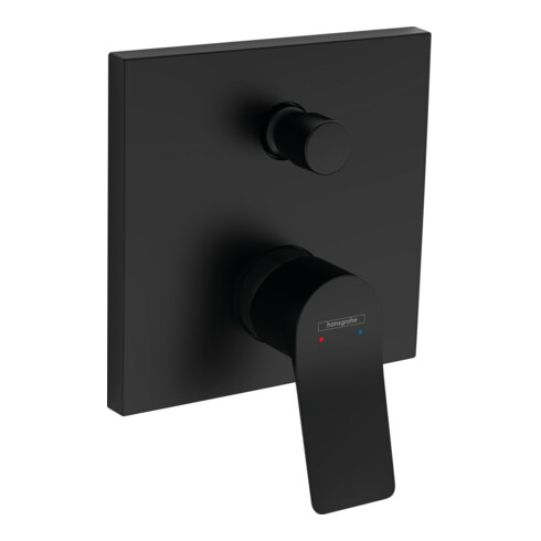 hansgrohe Fertigmontageset Vivenis UP-Wannen-Einhebelmischer, m int. Sich.Kombi, sw ma
