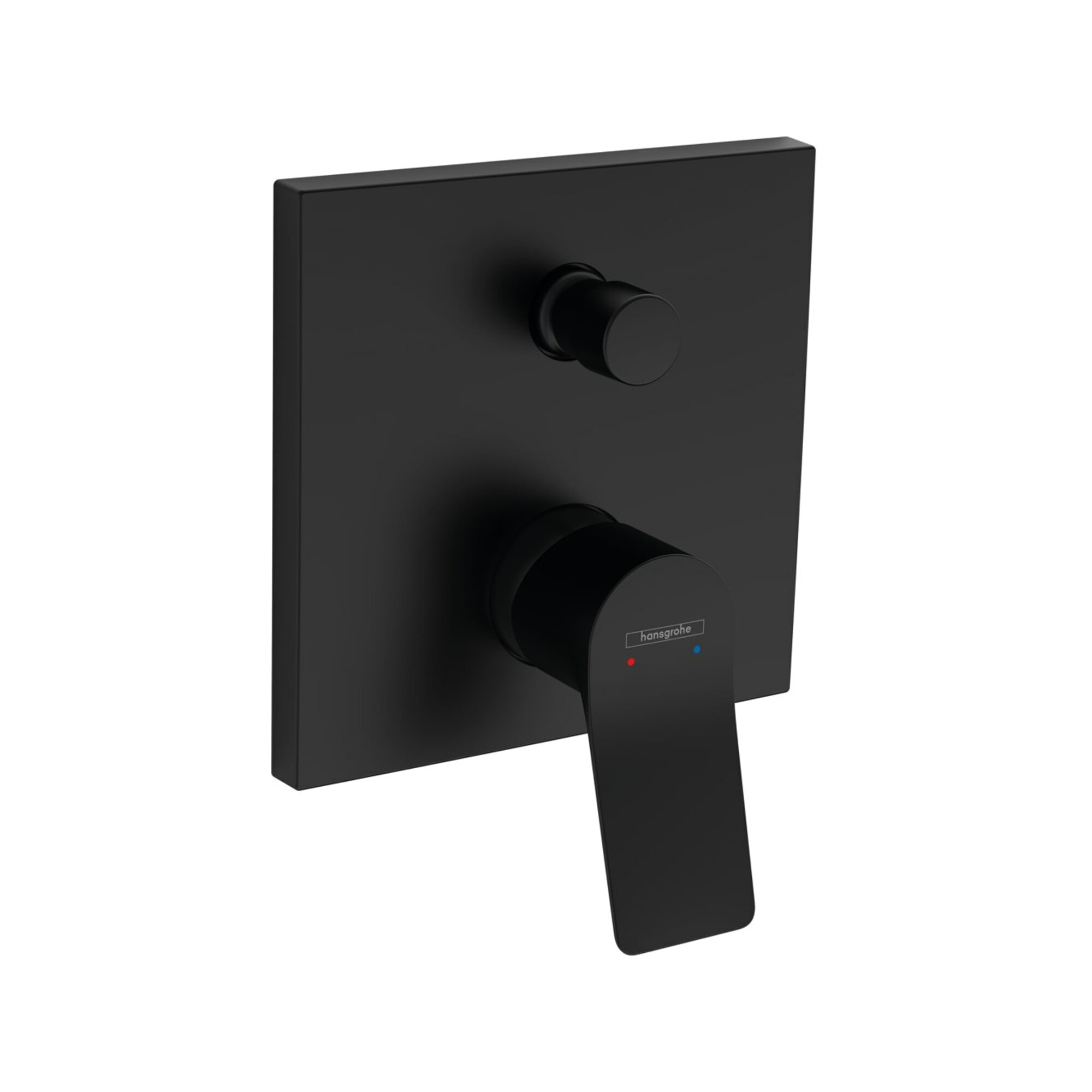 hansgrohe Fertigmontageset Vivenis UP-Wannen-Einhebelmischer, schwarz matt