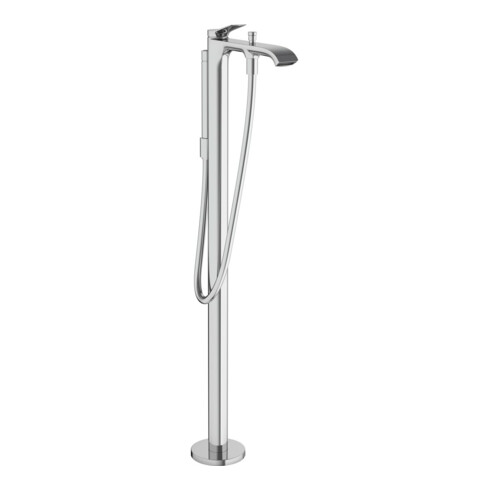 hansgrohe Fertigmontageset Vivenis Wannen-Einhebelmischer, bodenstehend, chrom