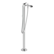 hansgrohe Fertigmontageset Vivenis Wannen-Einhebelmischer, bodenstehend, chrom