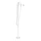 hansgrohe Fertigmontageset Vivenis Wannen-Einhebelmischer, bodenstehend, mattweiß-1