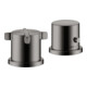 hansgrohe Fertigset Axor Citterio E 2-L-BW-Rand-Arm., m Thermostat, pol. bla vc-1