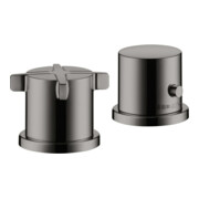 hansgrohe Fertigset Axor Citterio E 2-L-BW-Rand-Arm., m Thermostat, pol. bla vc