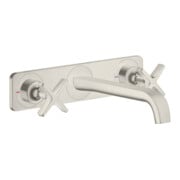 hansgrohe Fertigset Axor Citterio E UP-3-Loch-Waschtischarmatur, A 220mm, Pl, ED