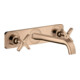 hansgrohe Fertigset Axor Citterio E UP-3-Loch-Waschtischarmatur, A 220mm, Pl., pol. r gol-1