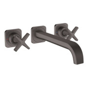 hansgrohe Fertigset Axor Citterio E UP-3-Loch-Waschtischarmatur, A 220mm, Ros, b bla vc