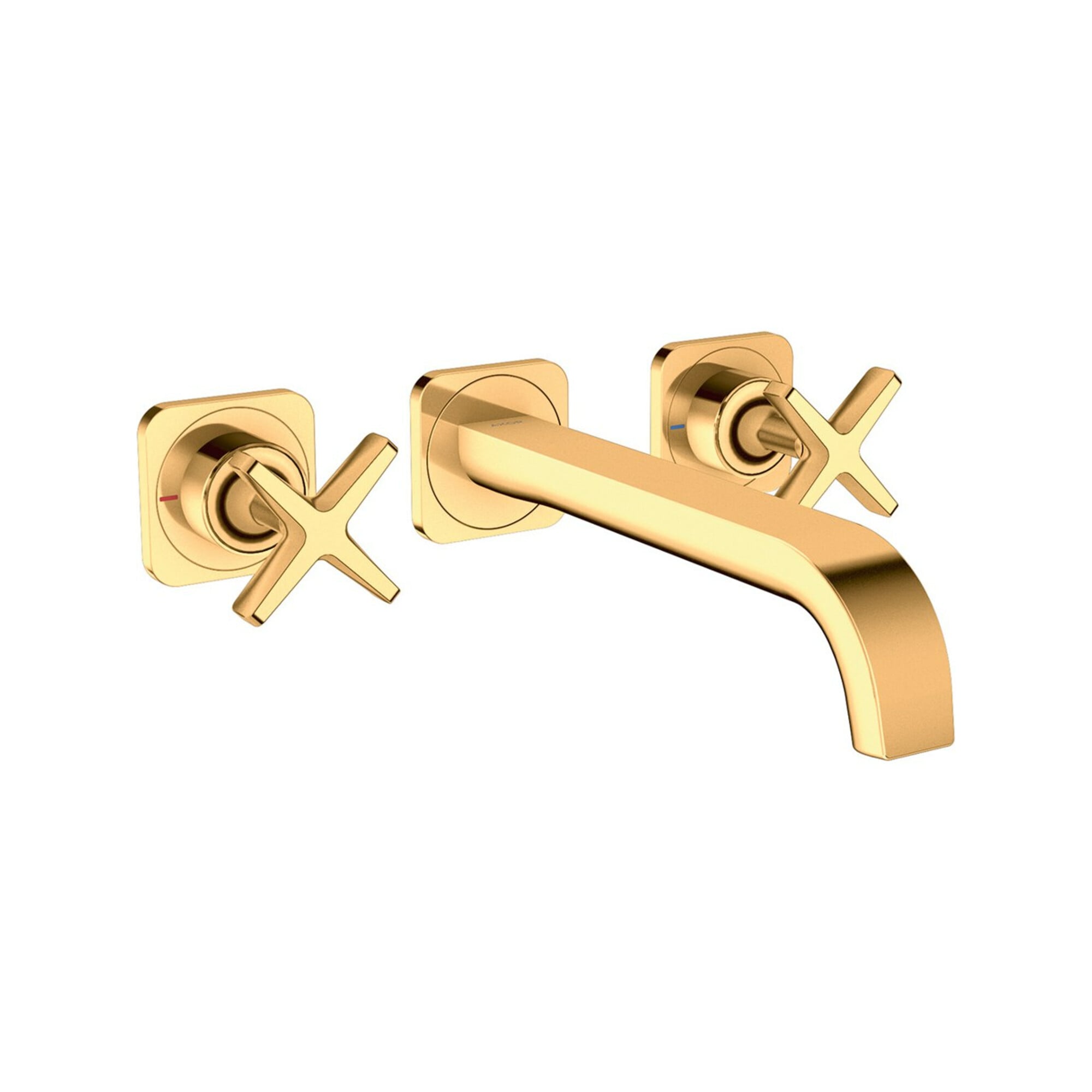 hansgrohe Fertigset Axor Citterio E UP-3-Loch-Waschtischarmatur, A 220mm, Ros, po gol opt