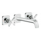 hansgrohe Fertigset Axor Citterio E UP-3-Loch-Waschtischarmatur, Ausl. 220mm, Roset., chr-1